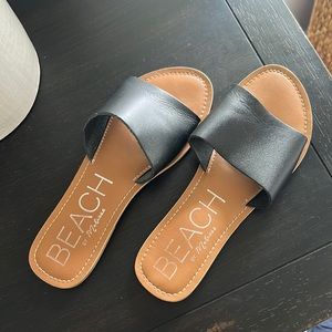 Beach Black Sandals